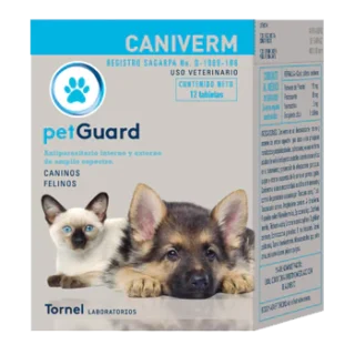 Caniverm Tornel 12 tablets