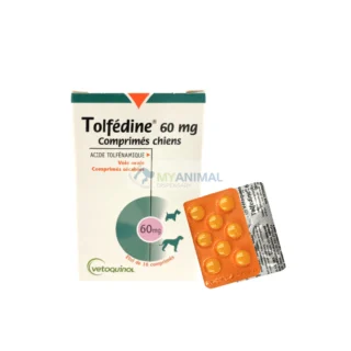 Tolfédine Vetoquinol 6,20 & 60mg